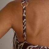 Rio Full Cup Bikini Top - Zebra