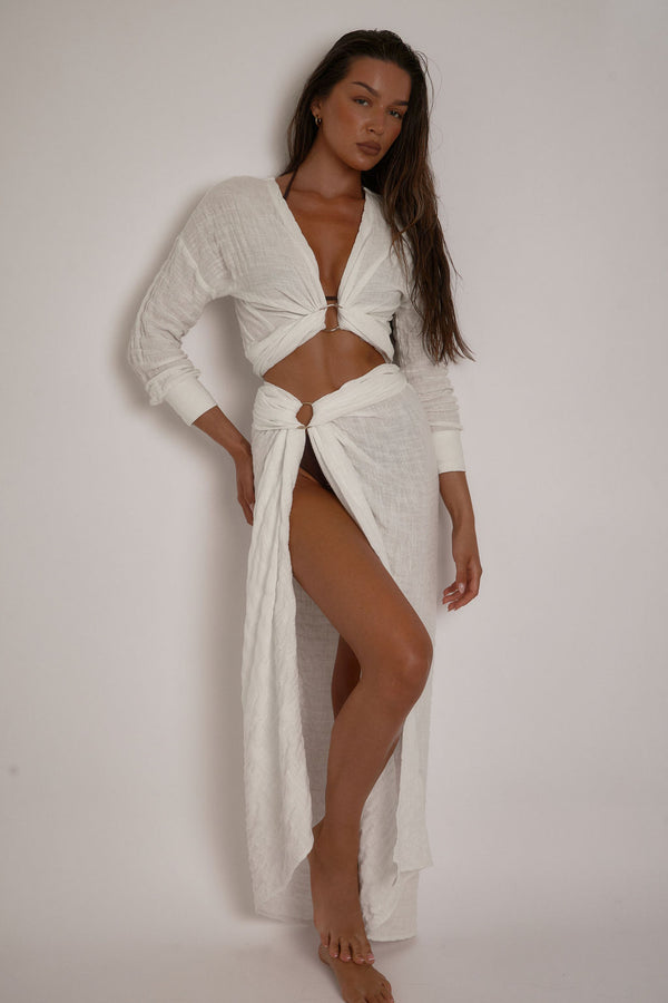 Sera Multiway Linen Blend Sarong